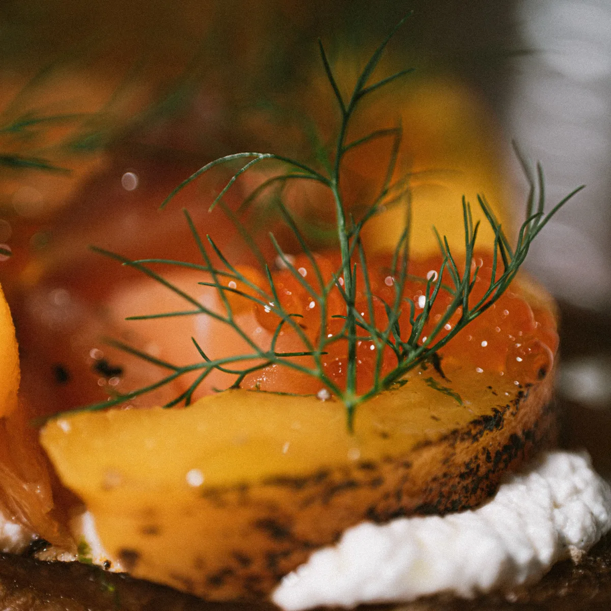Tostada Queso Crema